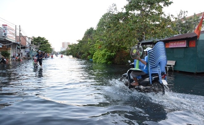 65% dien tich TP HCM doi mat nguy co ngap ung hinh anh