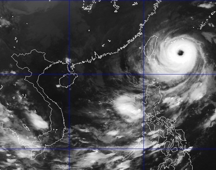 Sieu bao Dujuan anh huong toi Bien Dong hinh anh