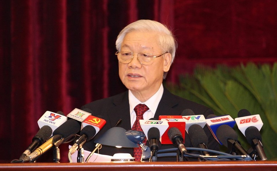 Hoi nghi Trung uong 12 be mac hinh anh