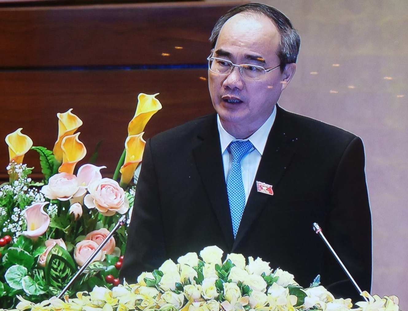 Chủ tịch UB TƯ MTTQ Việt Nam Nguyễn Thiện Nhân