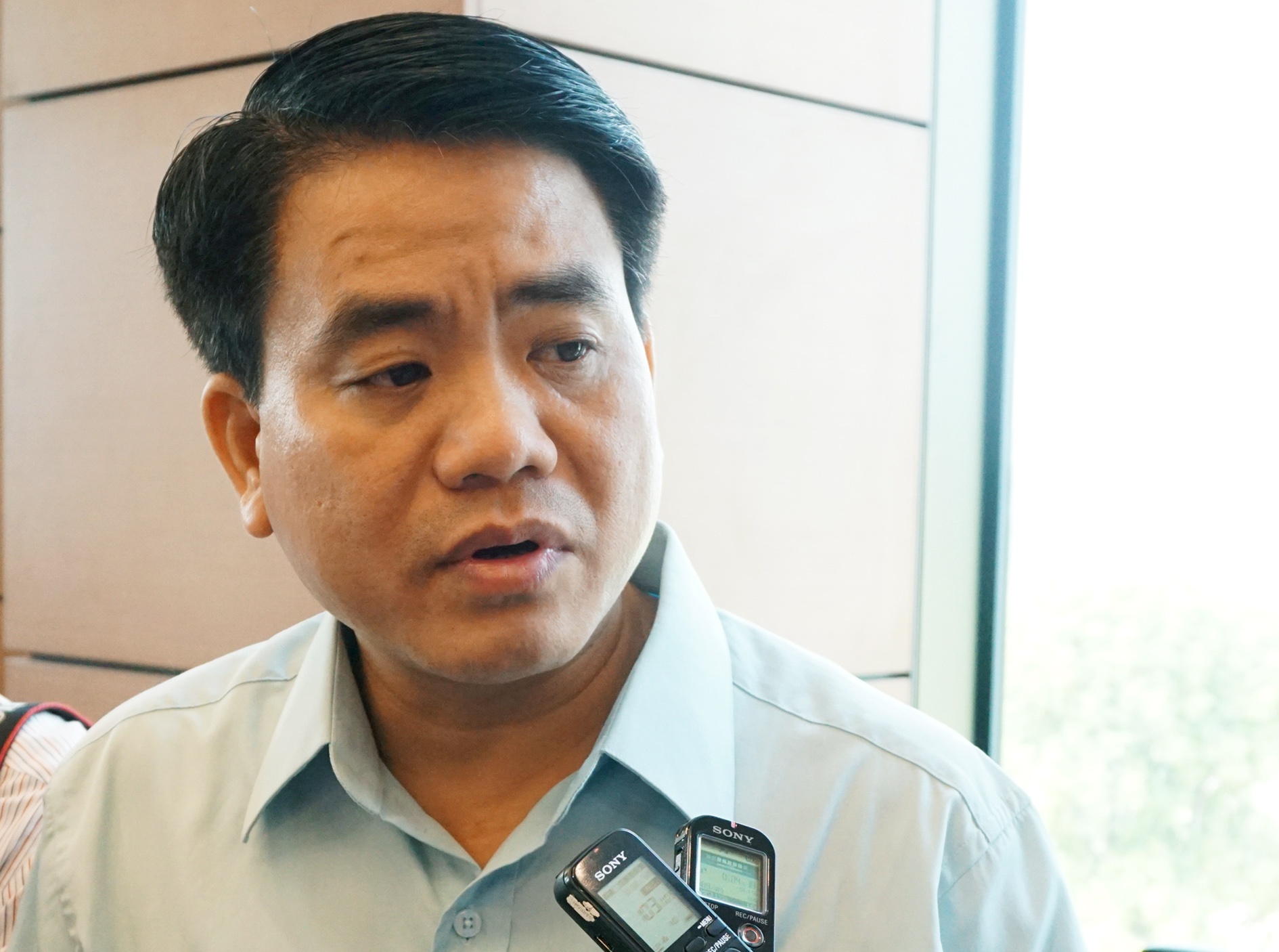 Thiếu tướng Nguyễn Đức Chung, Giám đốc Công an thành phố Hà Nội. Ảnh: Nguyễn Hưng.