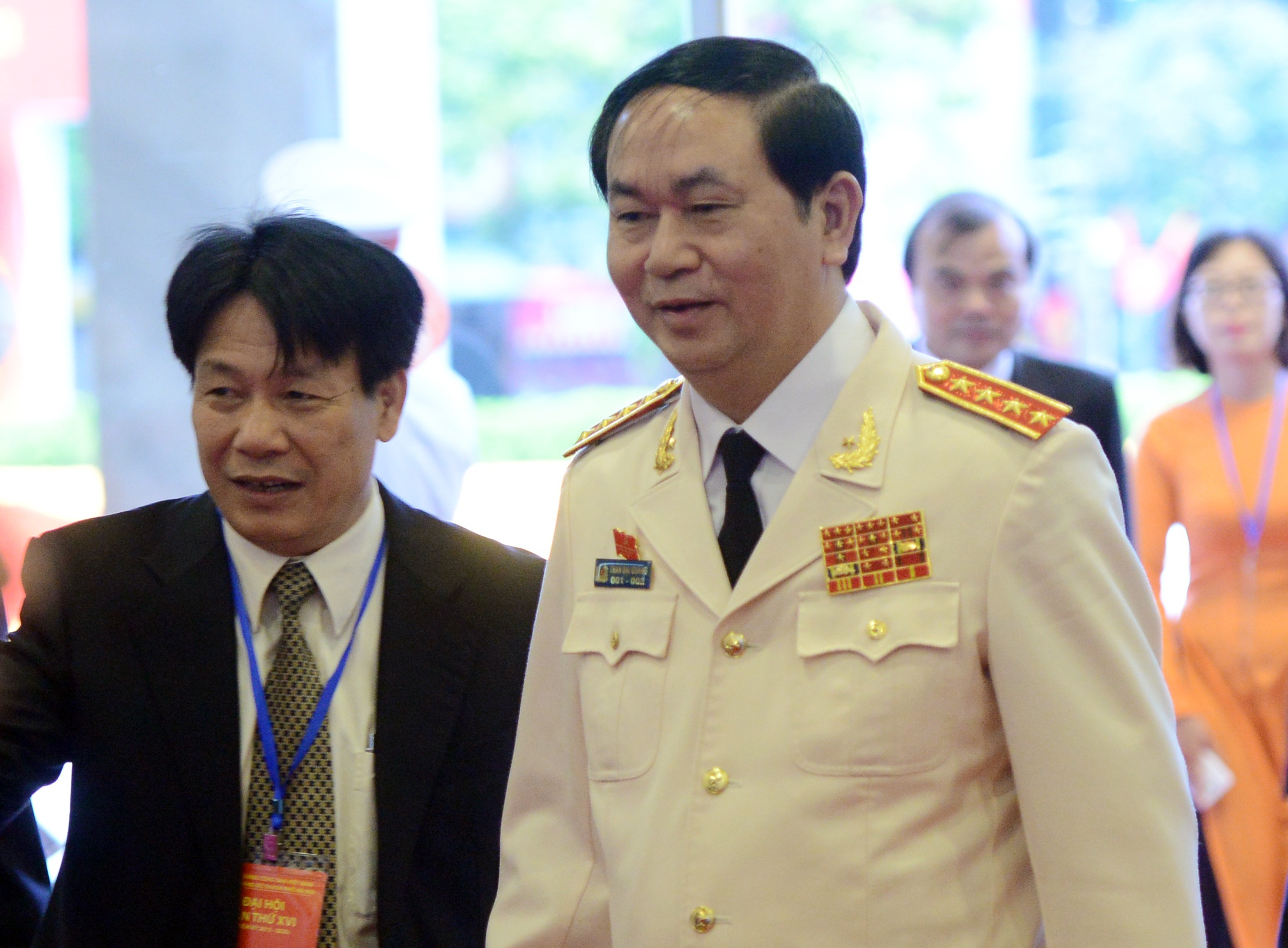 Bộ trưởng Bộ Công an Trần Đại Quang.