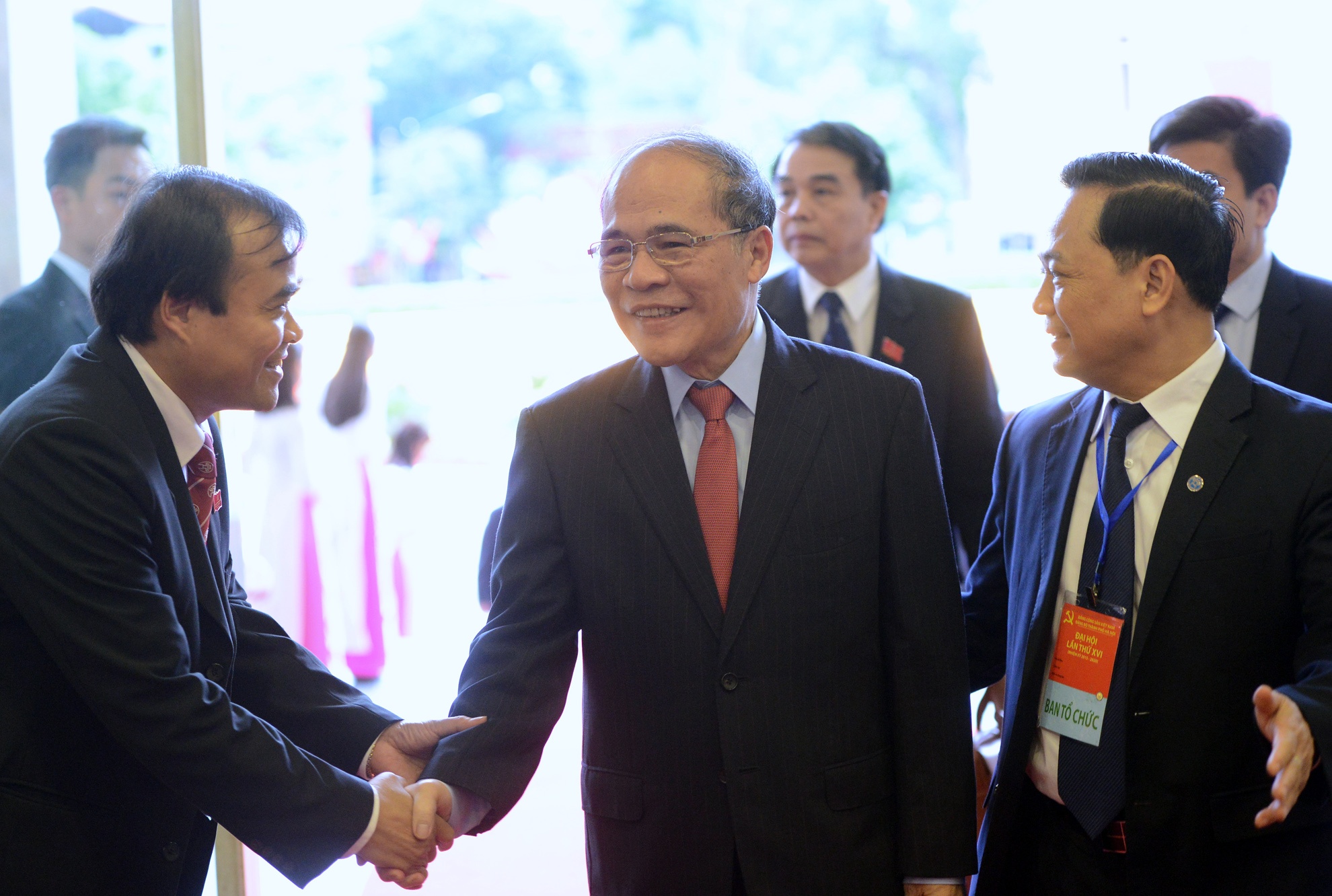 Chủ tịch Quốc hội Nguyễn Sinh Hùng.