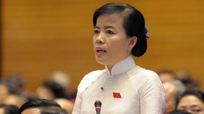 Đại biểu Nguyễn Thị Kim Thúy. Ảnh: quochoi.vn