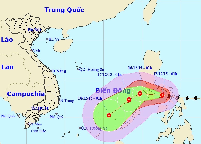 Bo Quoc phong len phuong an ung pho bao Melor hinh anh