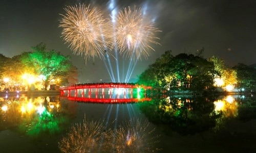 Ha Noi huy dong kinh phi doanh nghiep de ban phao hoa hinh anh