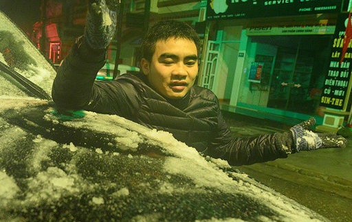 Tuyet roi o Sa Pa, mien Bac duoi 10 do C hinh anh