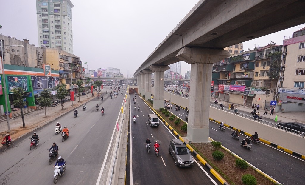 Duong sat Cat Linh - Ha Dong cham vi nha thau Trung Quoc no hinh anh