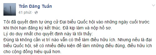 ứng cử đại biểu Quốc hội ảnh 1 ung cu dai bieu Quoc hoi anh 1