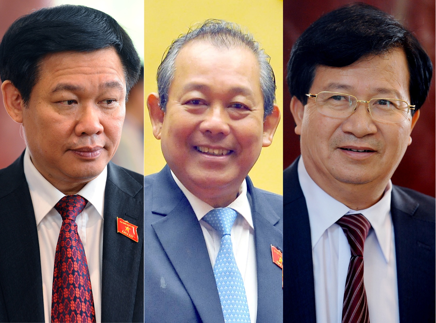 De cu 3 pho thu tuong va 18 bo truong, truong nganh hinh anh