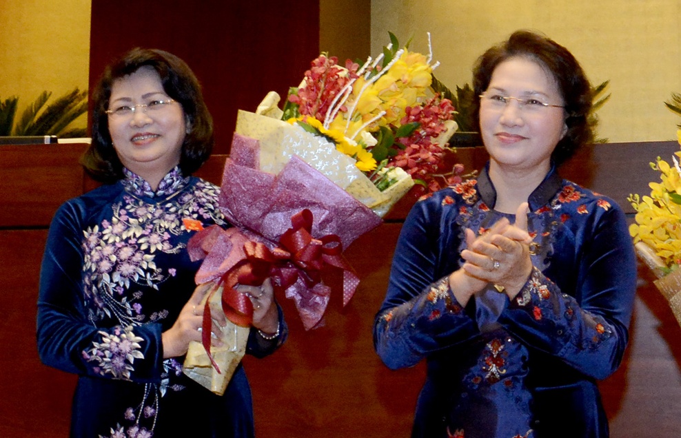 Ba Dang Thi Ngoc Thinh lam Pho chu tich nuoc hinh anh