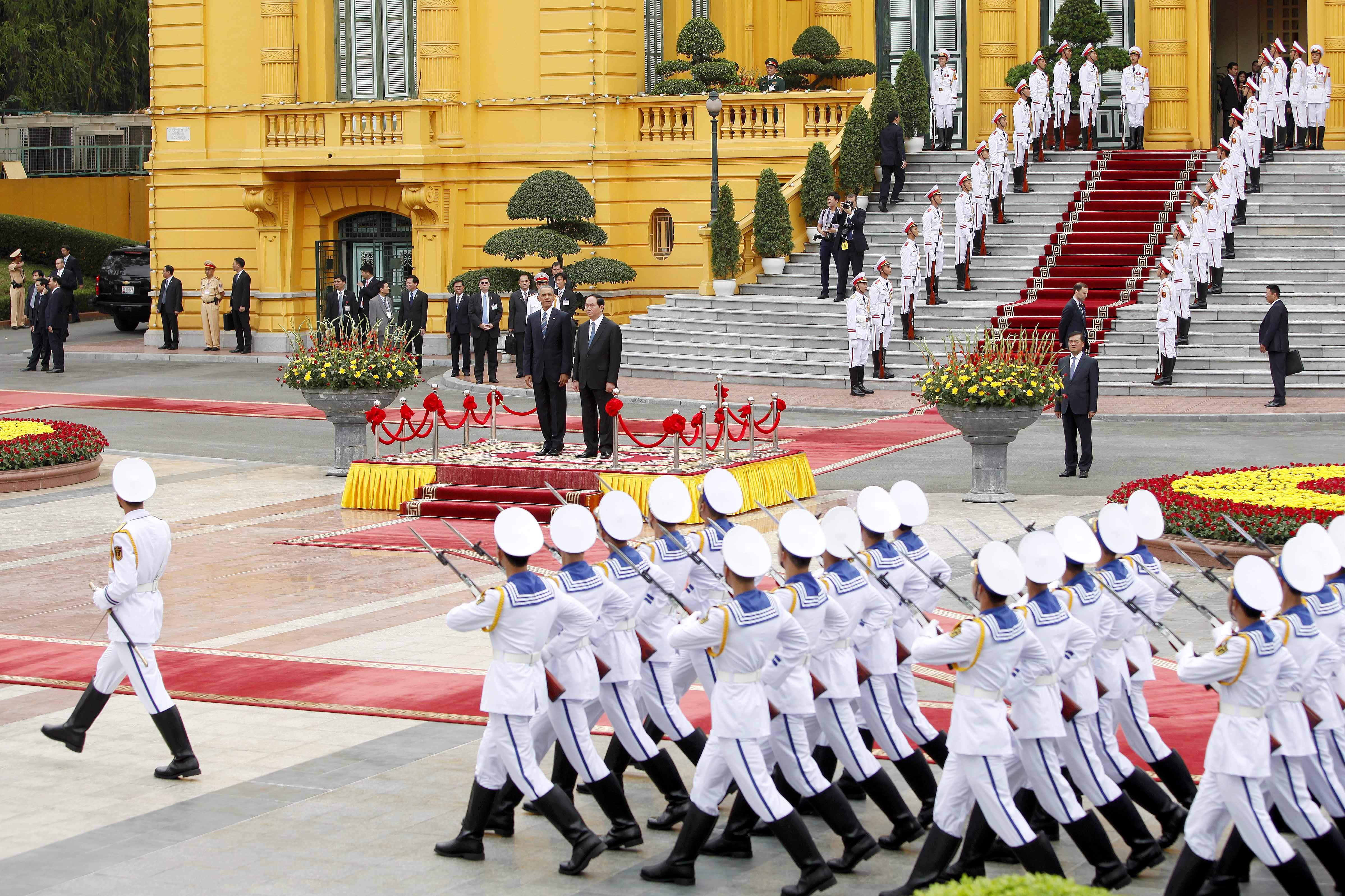 Tong thong Obama den Viet Nam anh 4