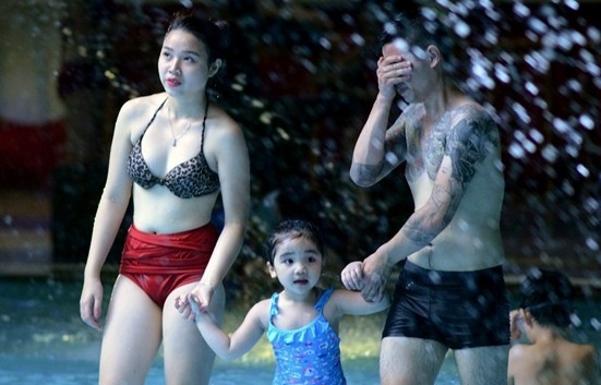 Ha Noi nong ky luc 39,5 do C hinh anh