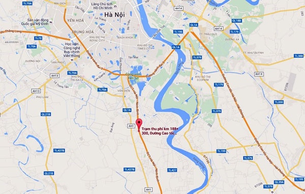 thu phí cao tốc Pháp Vân - Cầu Giẽ ảnh 2 thu phi cao toc Phap Van - Cau Gie anh 2