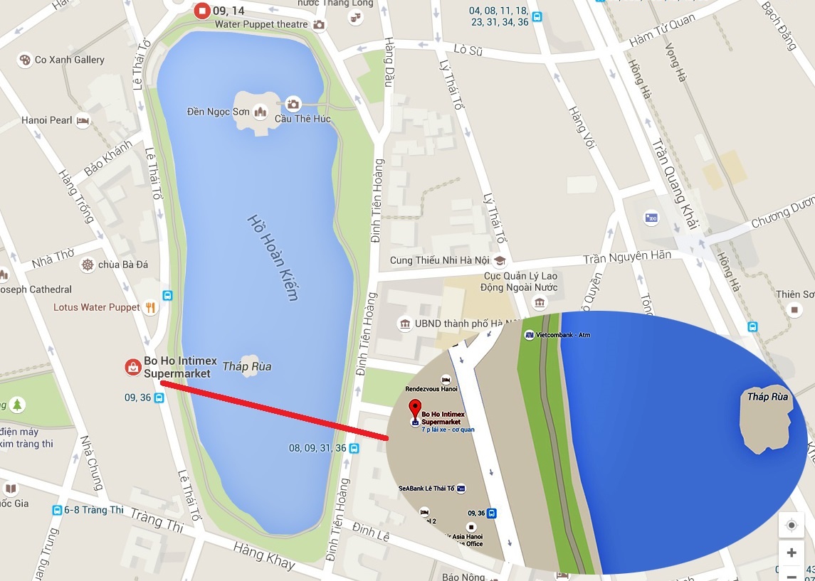 khach san gan ho Hoan Kiem anh 2