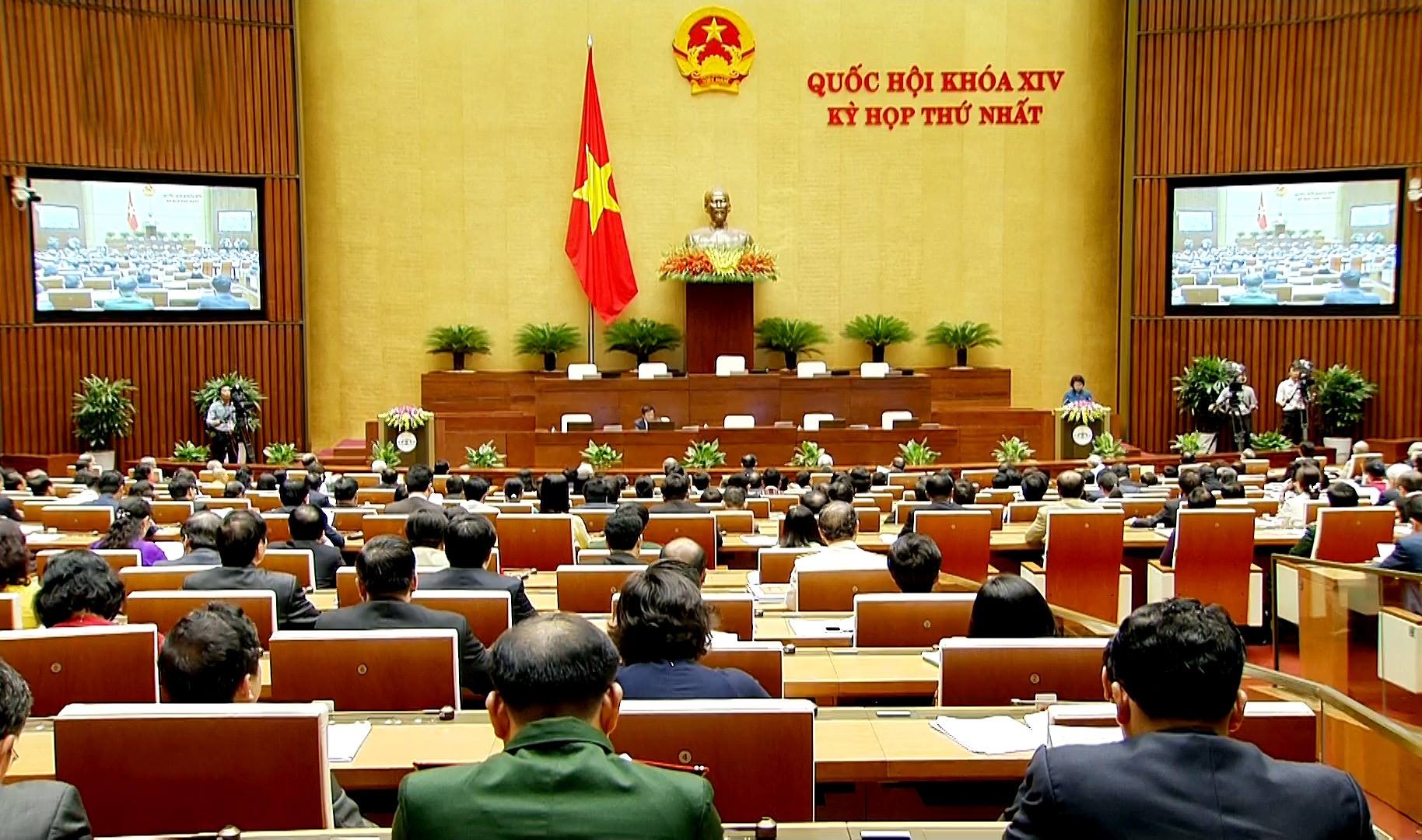 Khai mac ky hop Quoc hoi anh 3