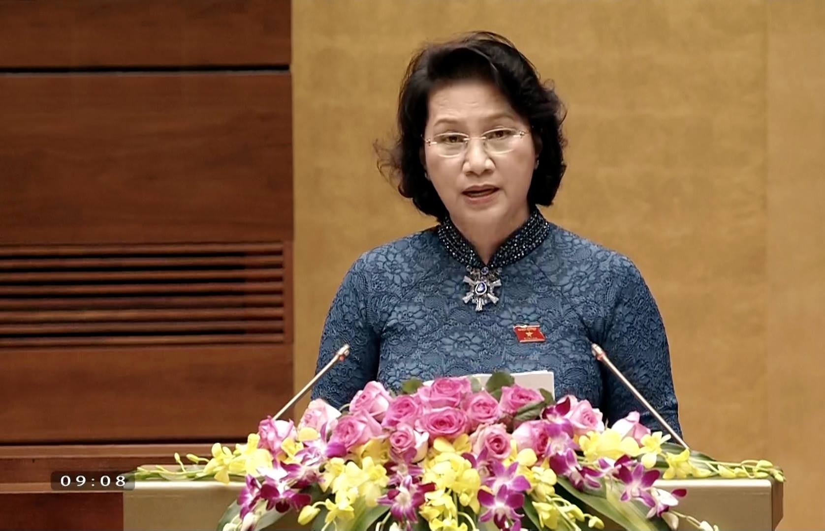 Khai mac ky hop Quoc hoi anh 1