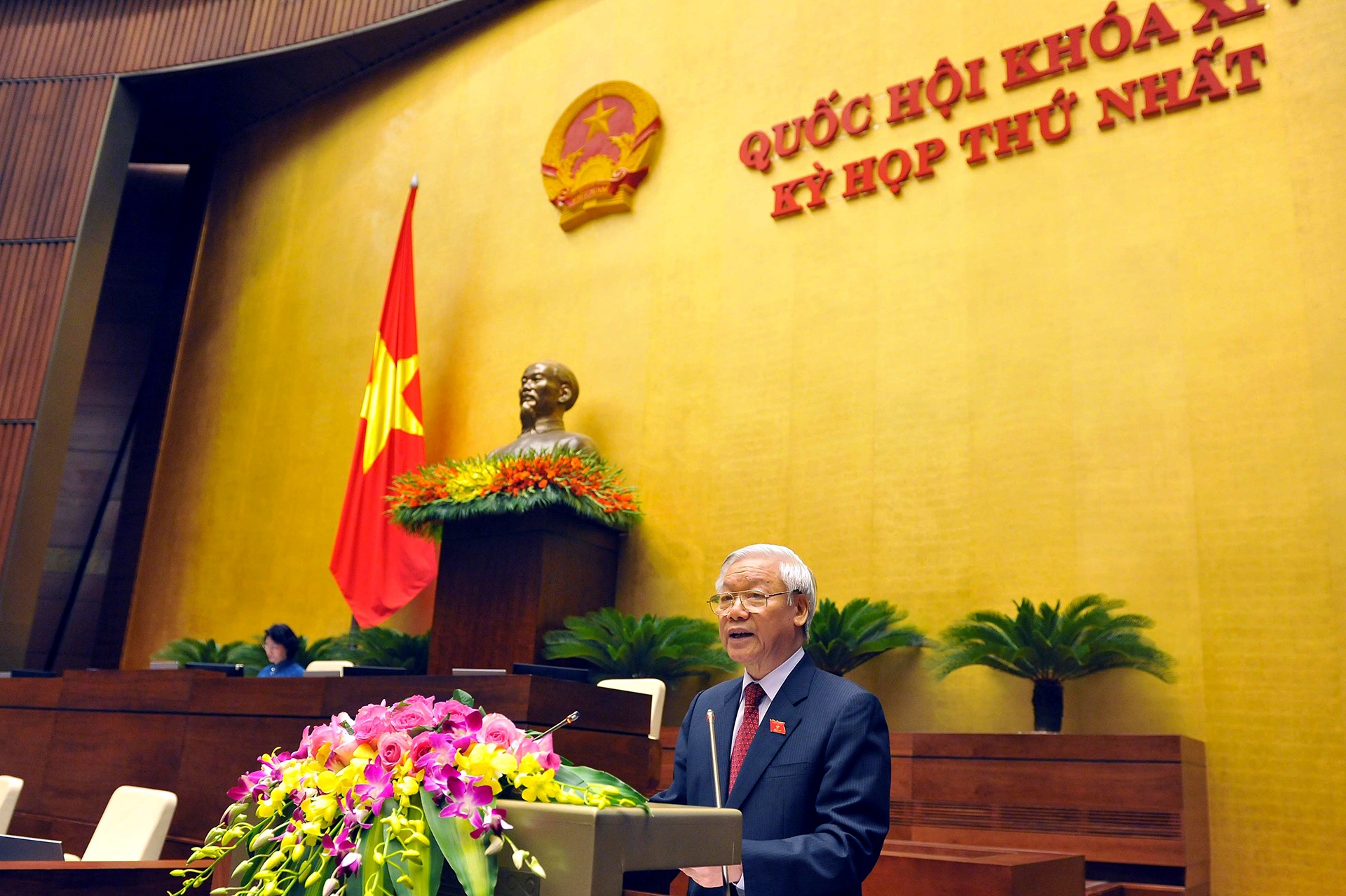 Khai mac ky hop Quoc hoi anh 2