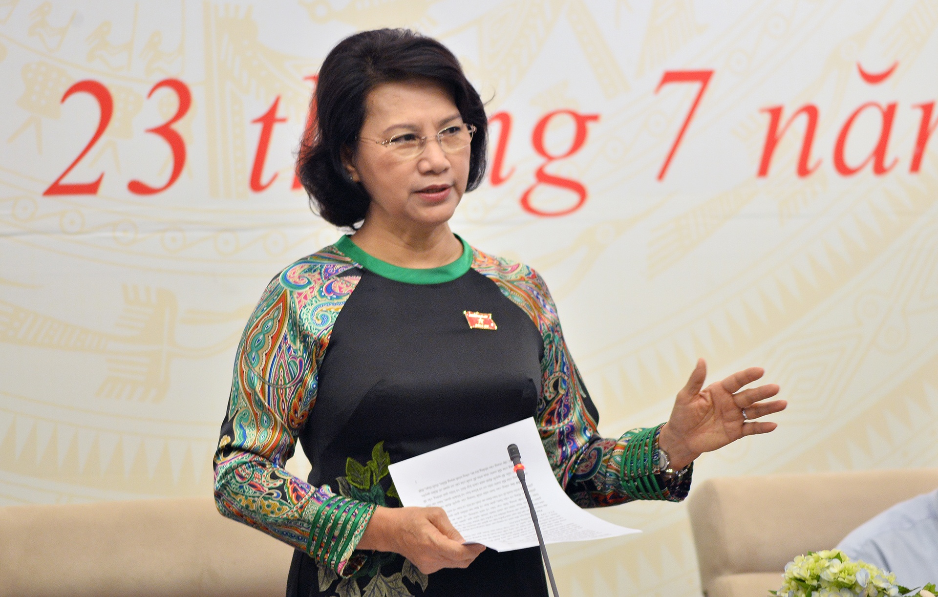 Chu tich Quoc hoi Nguyen Thi Kim Ngan anh 1