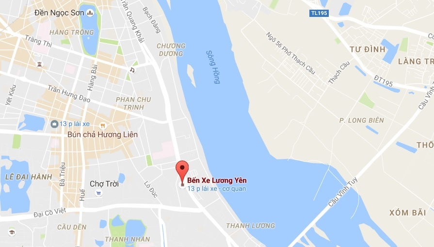 Bến xe Lương Yên ảnh 2 Ben xe Luong Yen anh 2