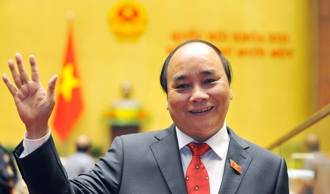 Thu tuong Nguyen Xuan Phuc duoc gioi thieu tai cu hinh anh