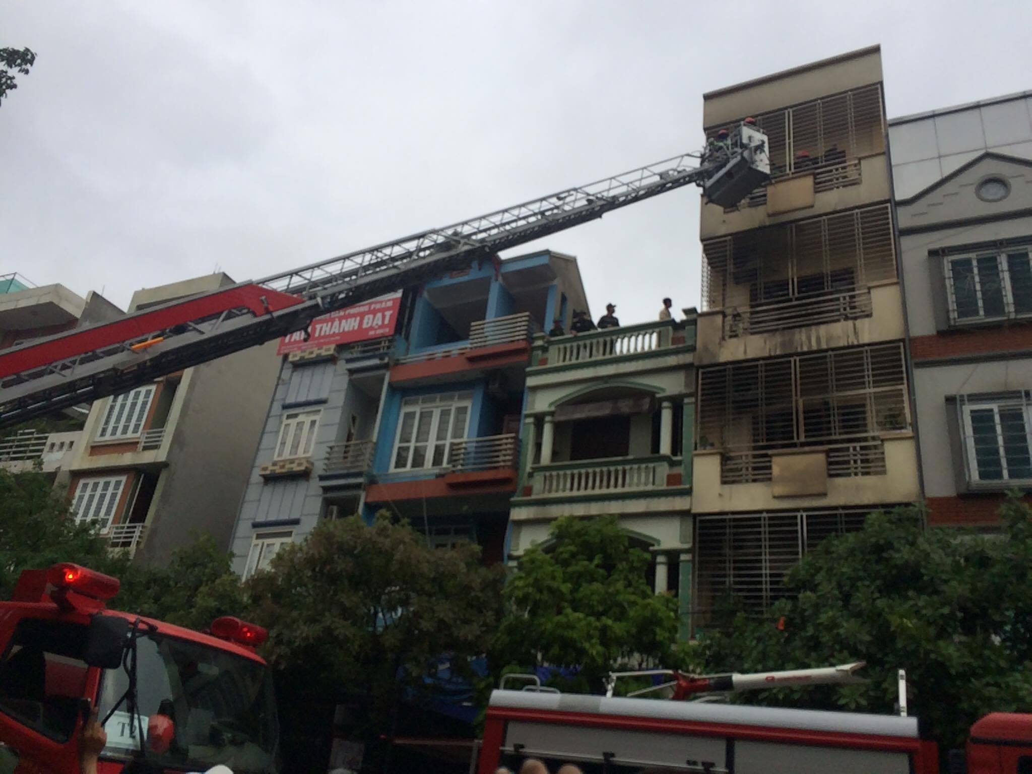 chay nha tai Ha Noi anh 1