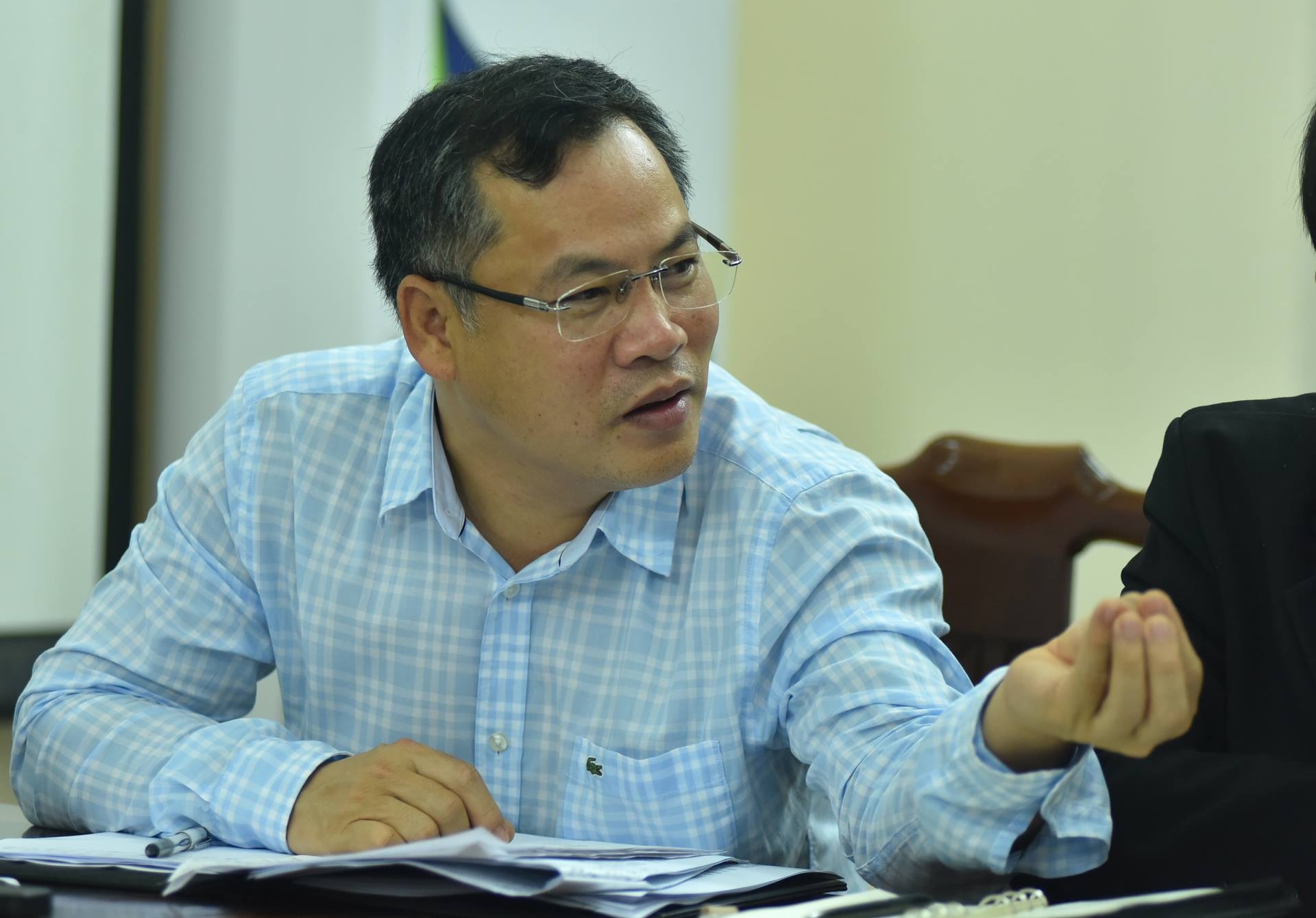 Cong an Bac Ninh mo chuyen an dieu tra tin nhan de doa lanh dao hinh anh