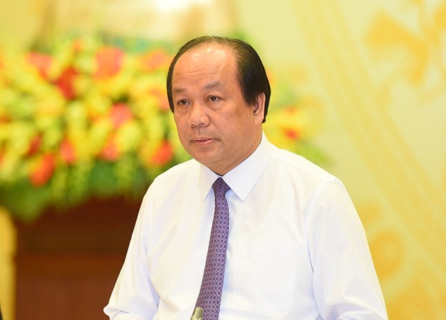 Bo truong Mai Tien Dung noi ve vu viec o Dong Tam hinh anh