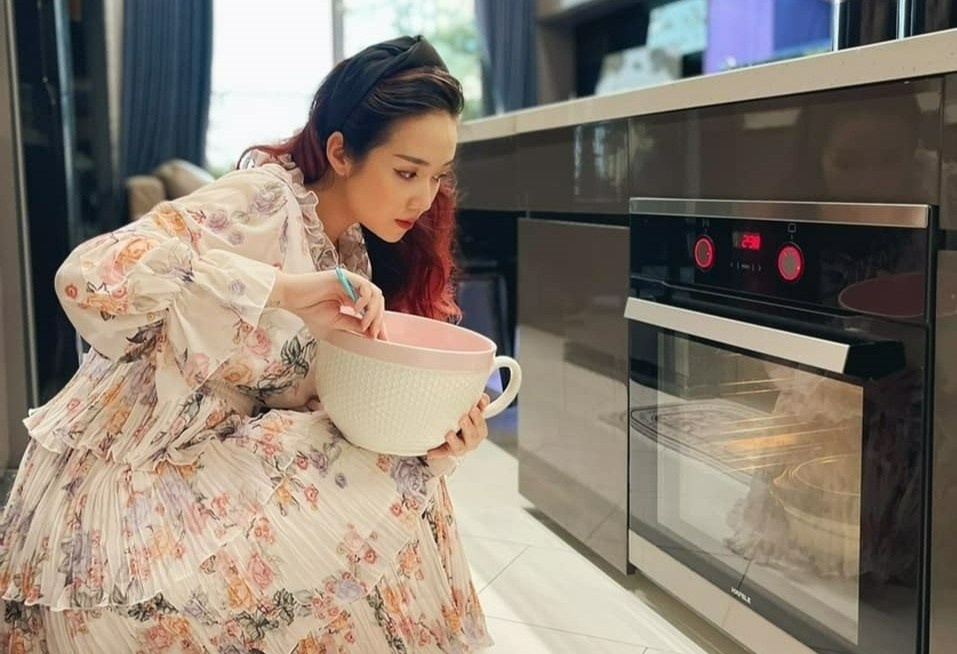 Chi tien 'tron' don nha, nau an hinh anh