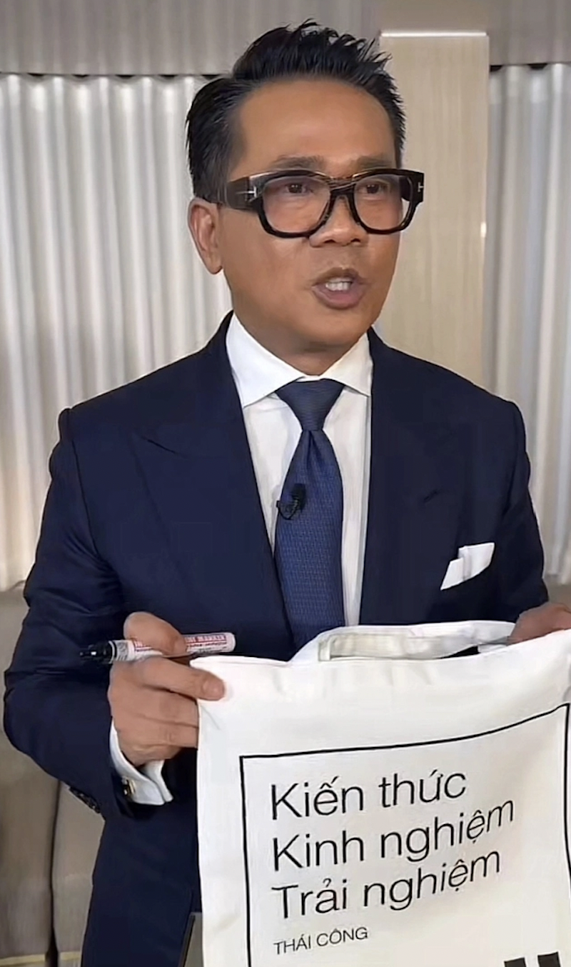 Thai Cong,  Thai Cong livestream anh 2