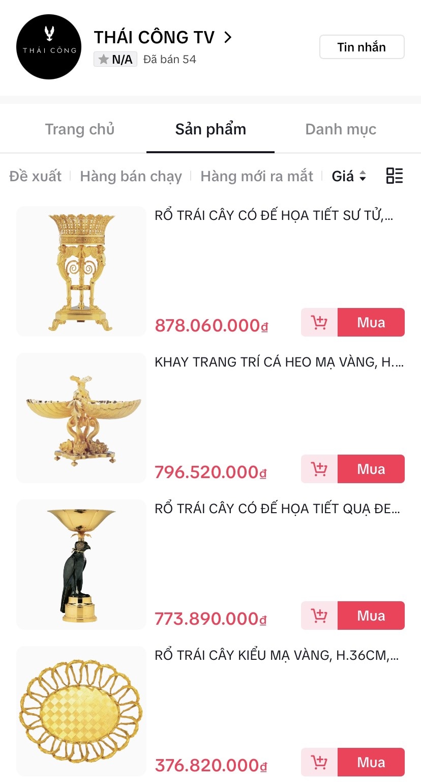 Thai Cong,  Thai Cong livestream anh 1