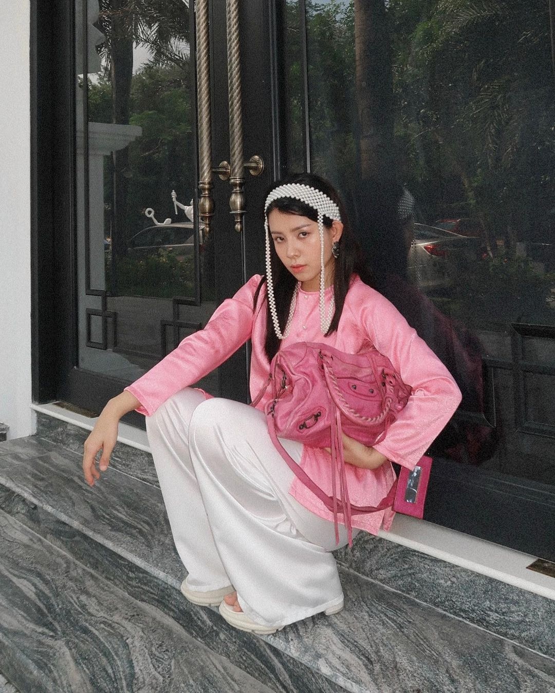 KOL ao dai,  ao dai cach tan,  ao dai Tet anh 4