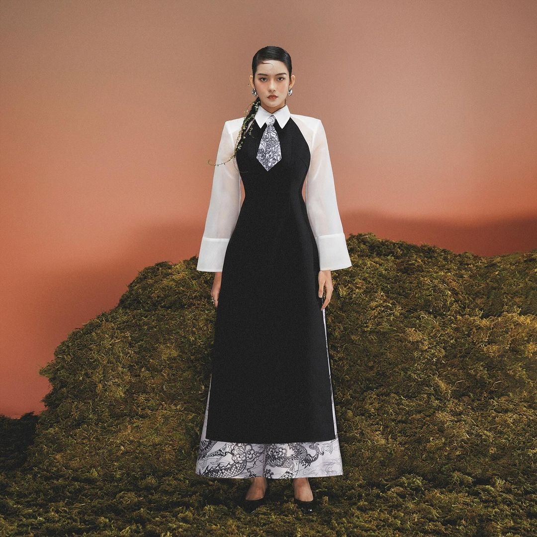 ao dai,  ao dai cach tan,  mua ao dai anh 10