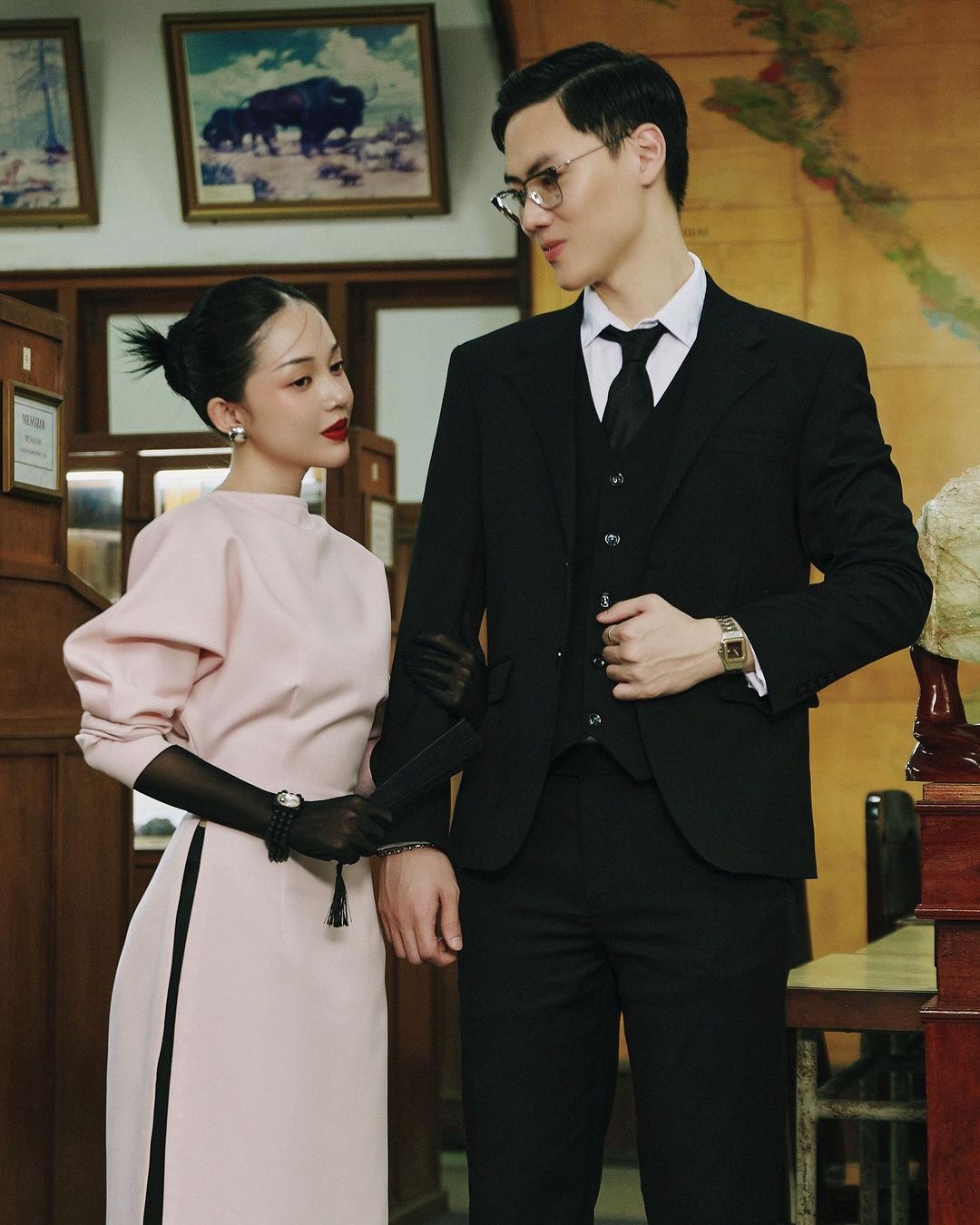 áo dài Tết, Xoài Non, Khánh Vy, áo dài cách tân ảnh 12 ao dai Tet, Xoai Non, Khanh Vy, ao dai cach tan anh 12