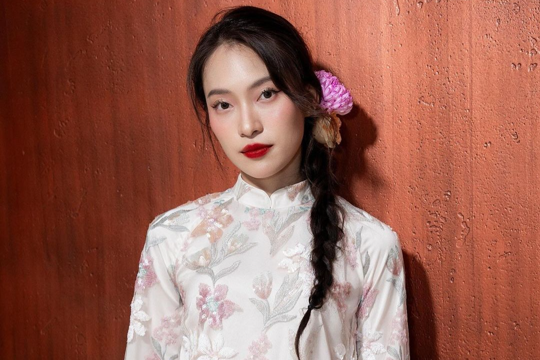 ao dai Tet,  Xoai Non,  Khanh Vy,  ao dai cach tan anh 1