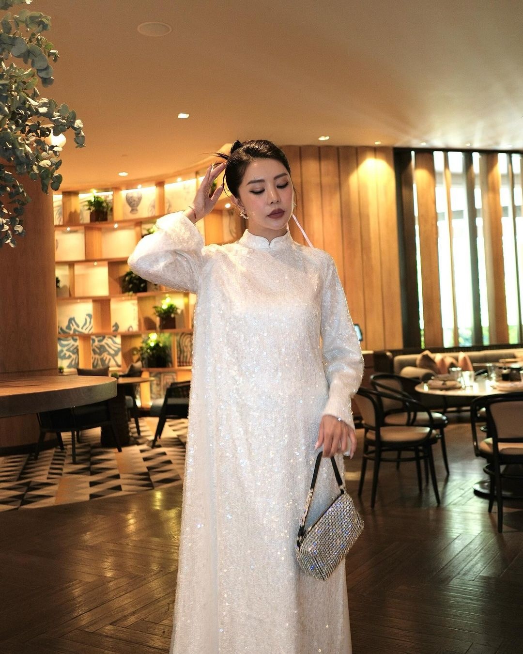 áo dài Tết, Xoài Non, Khánh Vy, áo dài cách tân ảnh 8 ao dai Tet, Xoai Non, Khanh Vy, ao dai cach tan anh 8