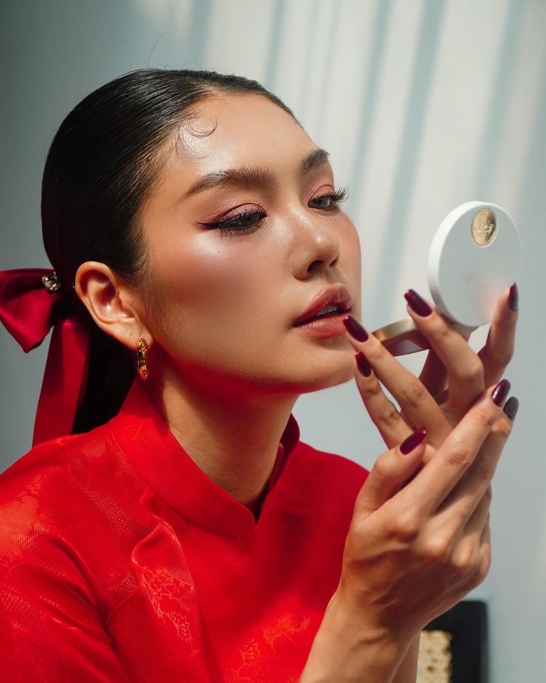 áo dài Tết, Xoài Non, Khánh Vy, áo dài cách tân ảnh 4 ao dai Tet, Xoai Non, Khanh Vy, ao dai cach tan anh 4