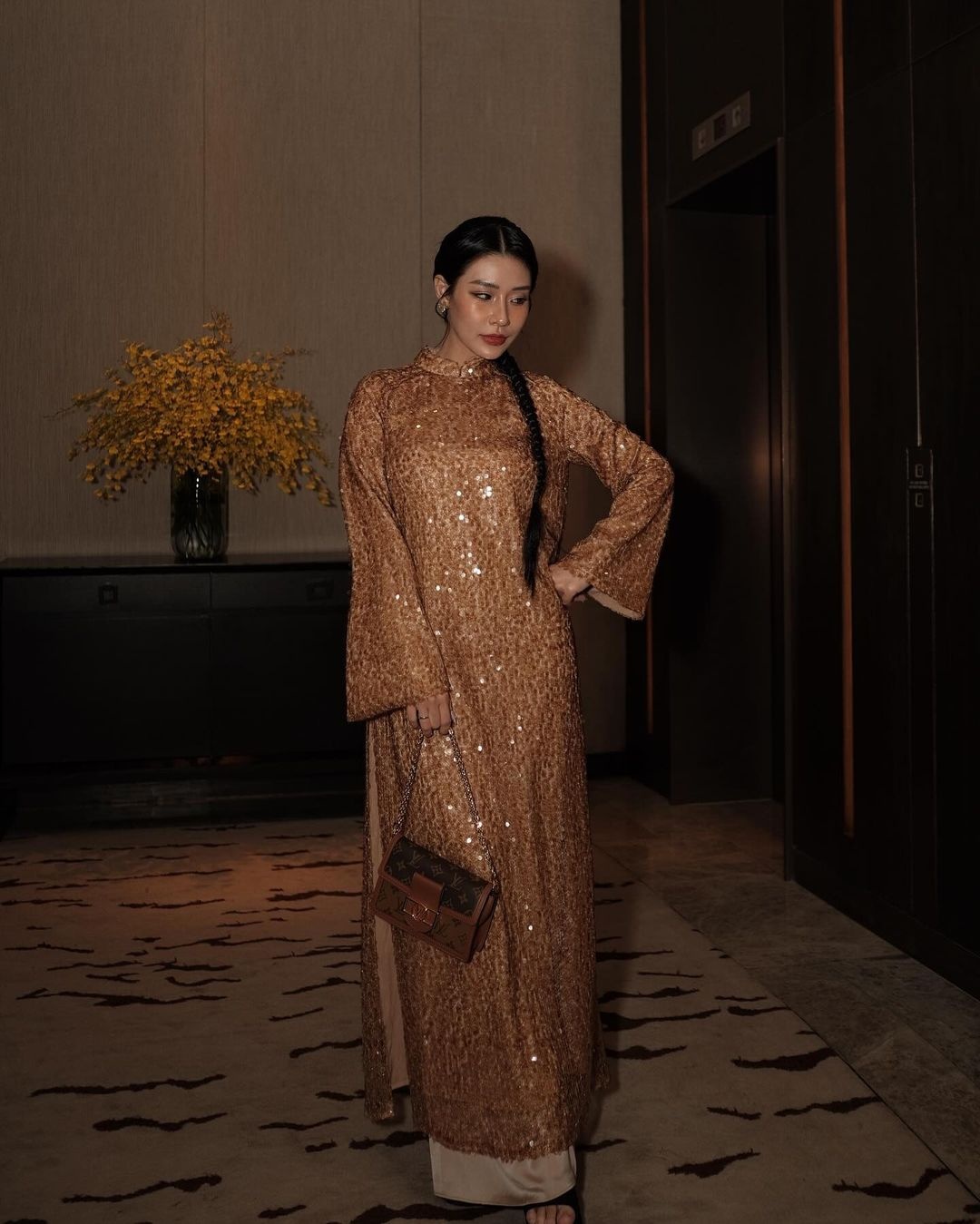 áo dài Tết, Xoài Non, Khánh Vy, áo dài cách tân ảnh 10 ao dai Tet, Xoai Non, Khanh Vy, ao dai cach tan anh 10