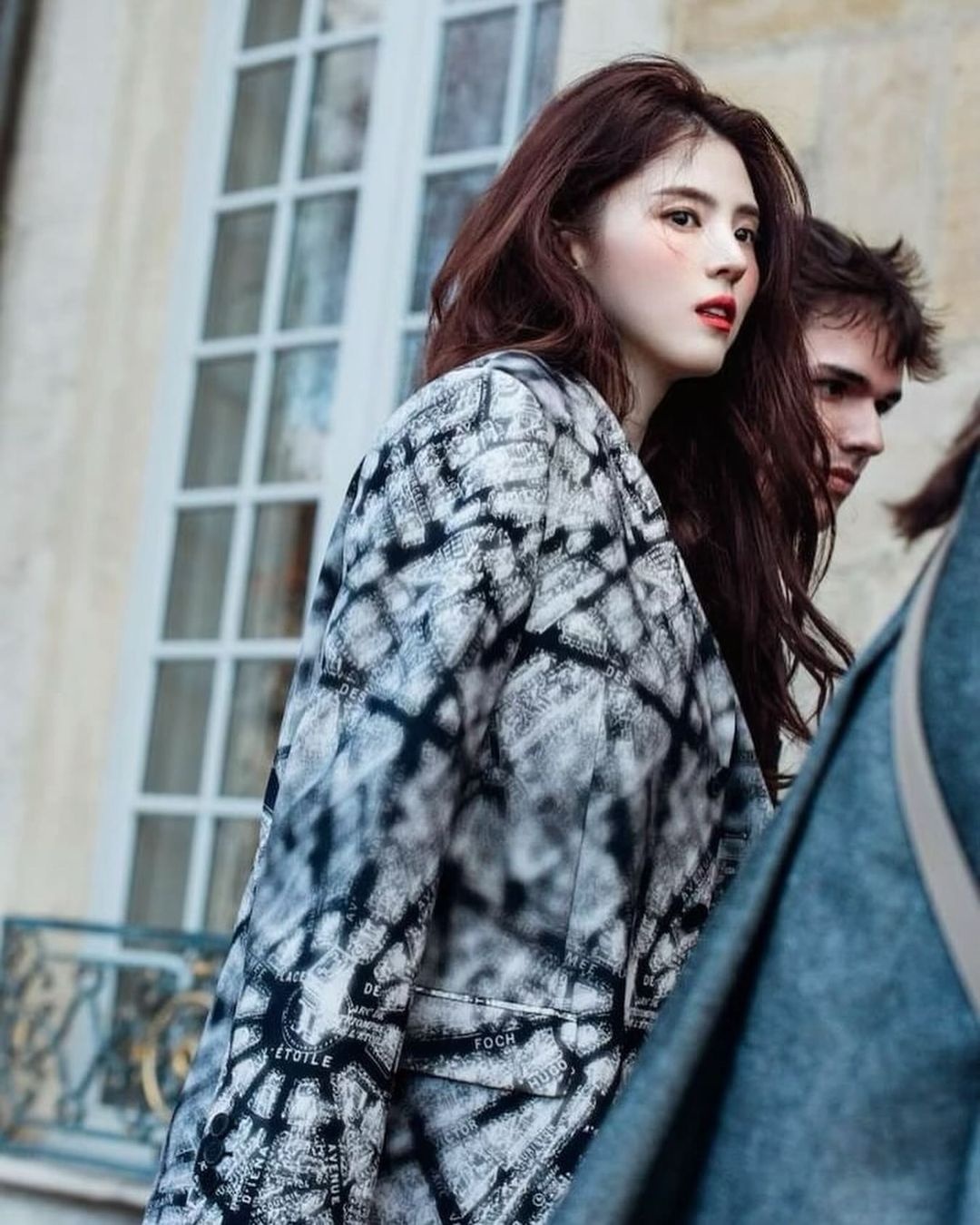 sao Han, Tuan le thoi trang Paris,  Han So Hee anh 2