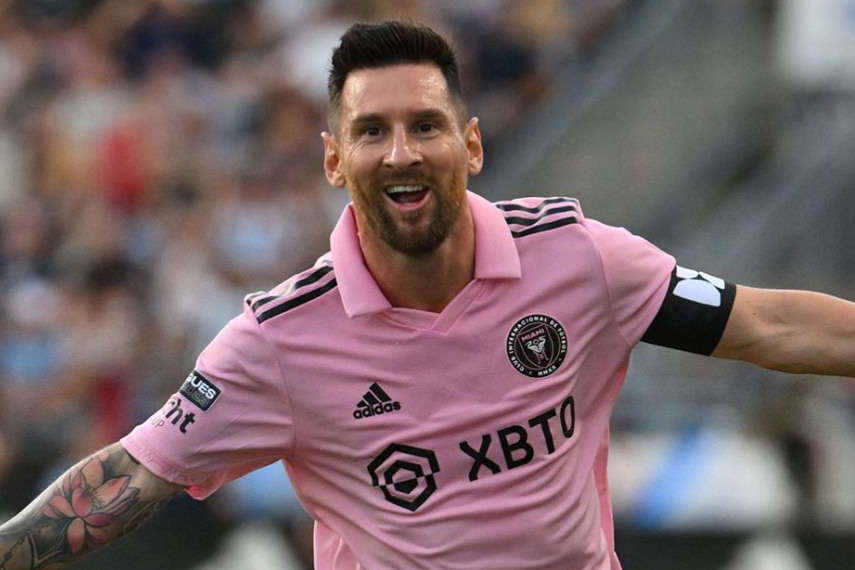 Messi deo dong ho gi tu khi den Inter Miami? hinh anh