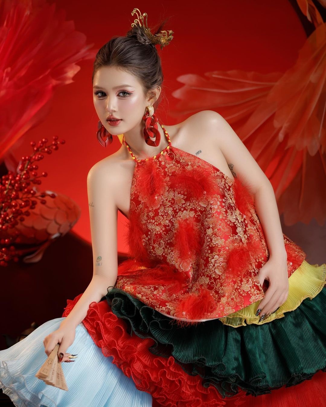 ao dai,  ao yem,  ao ba ba,  Tet Nguyen dan anh 4