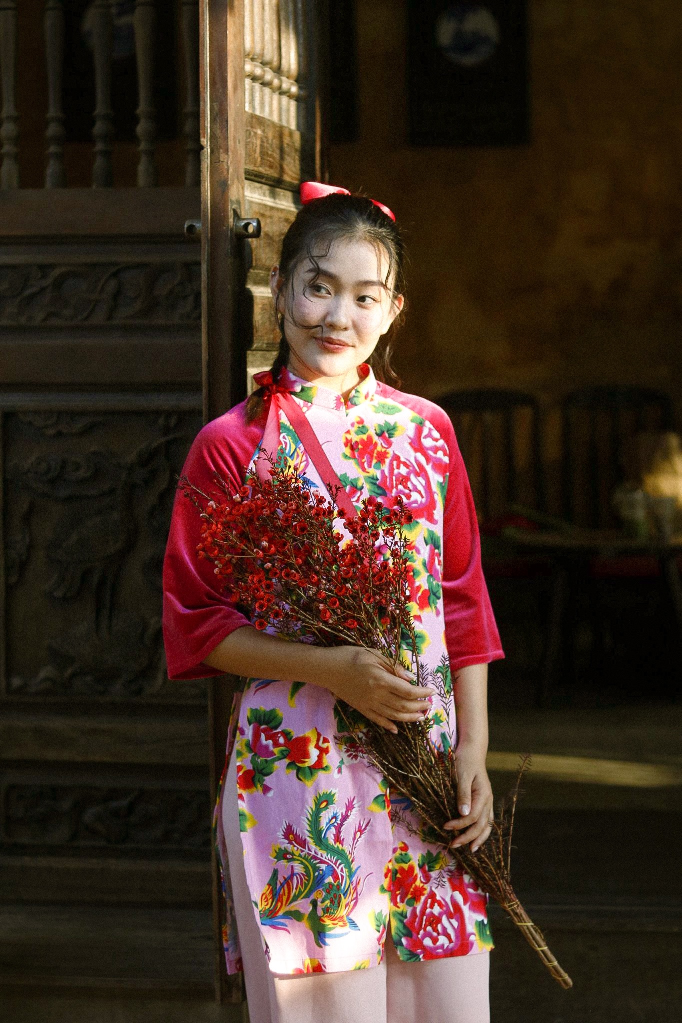 ao dai con cong anh 6