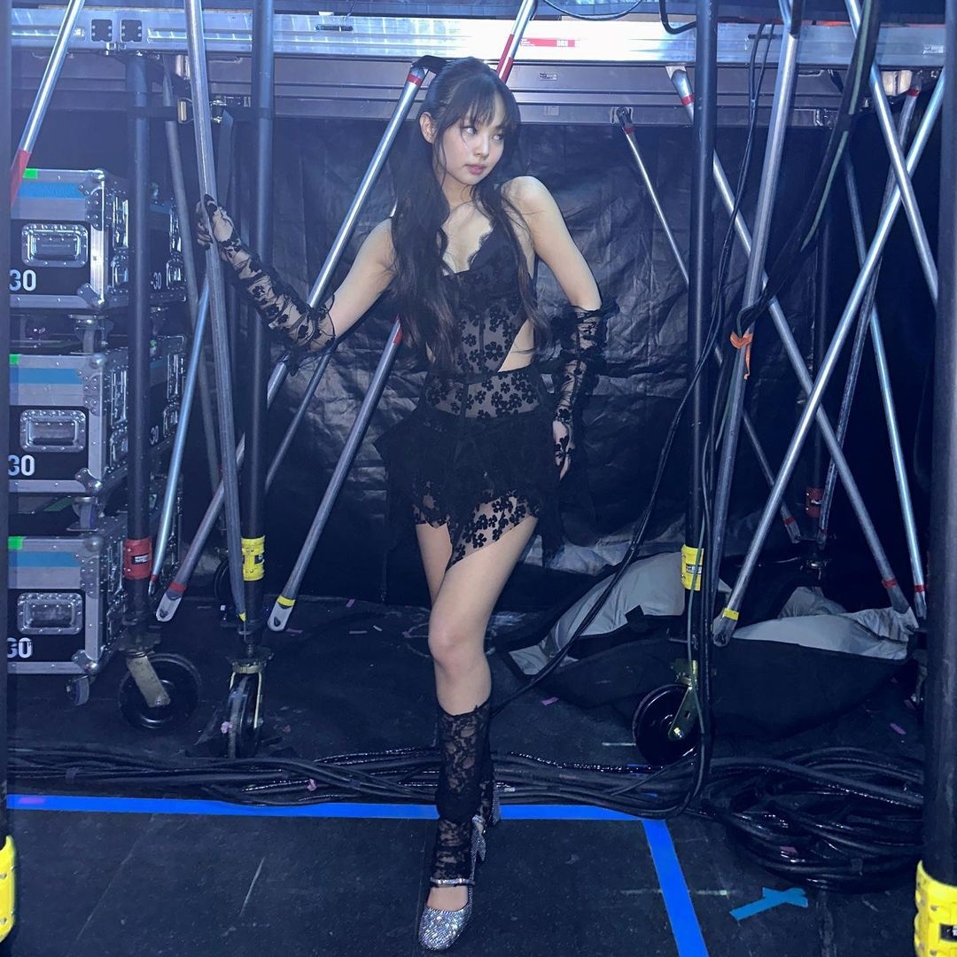 xuyen thau,  vay xuyen thau,  Han So Hee,  Jennie,  Jennie Blackpink anh 4