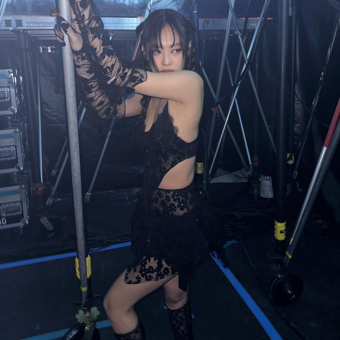 xuyen thau,  vay xuyen thau,  Han So Hee,  Jennie,  Jennie Blackpink anh 5