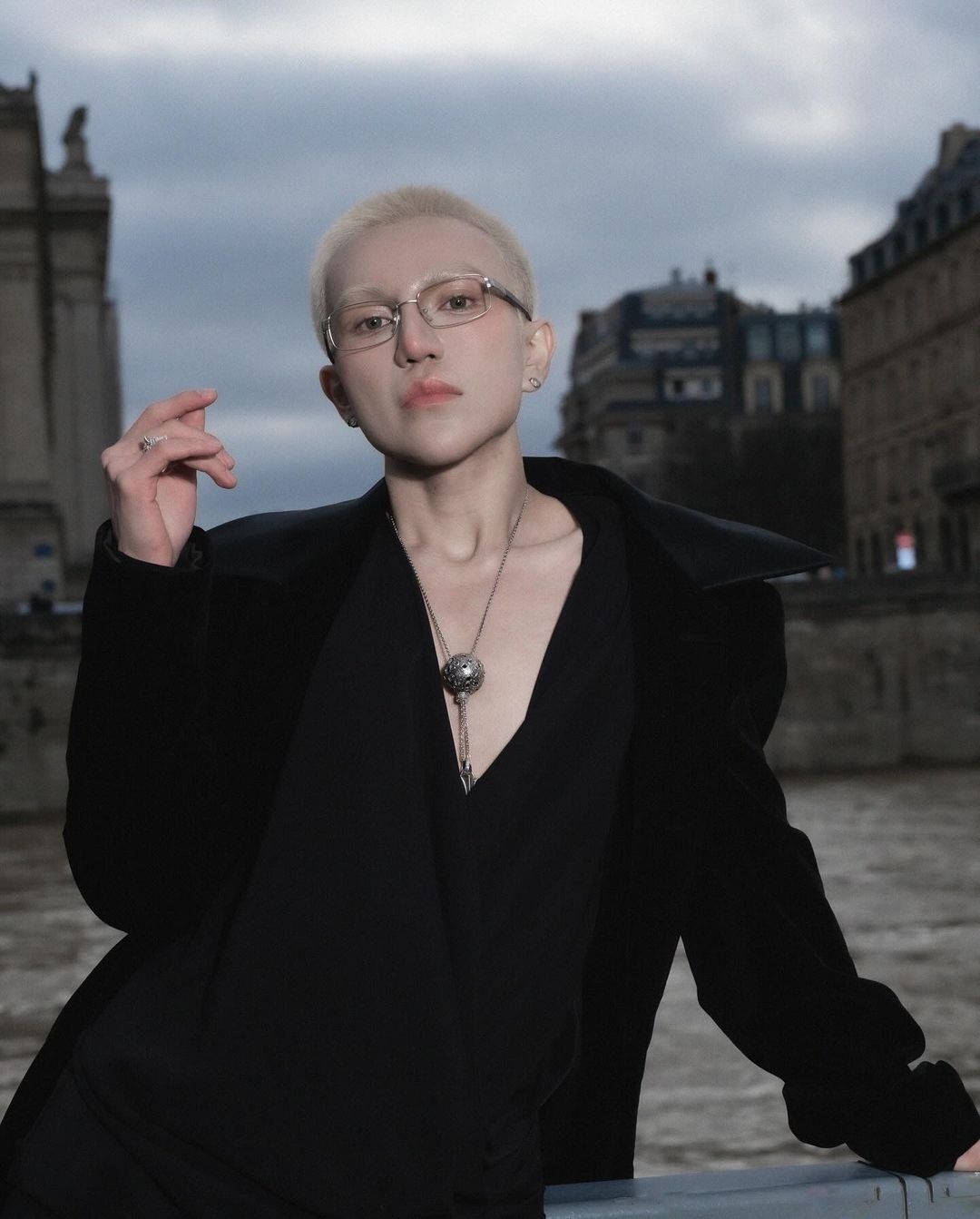 fashionista Viet,  quynh anh shyn,  call me duy, tuan le thoi trang Paris,  paris fashion week 2024 anh 9