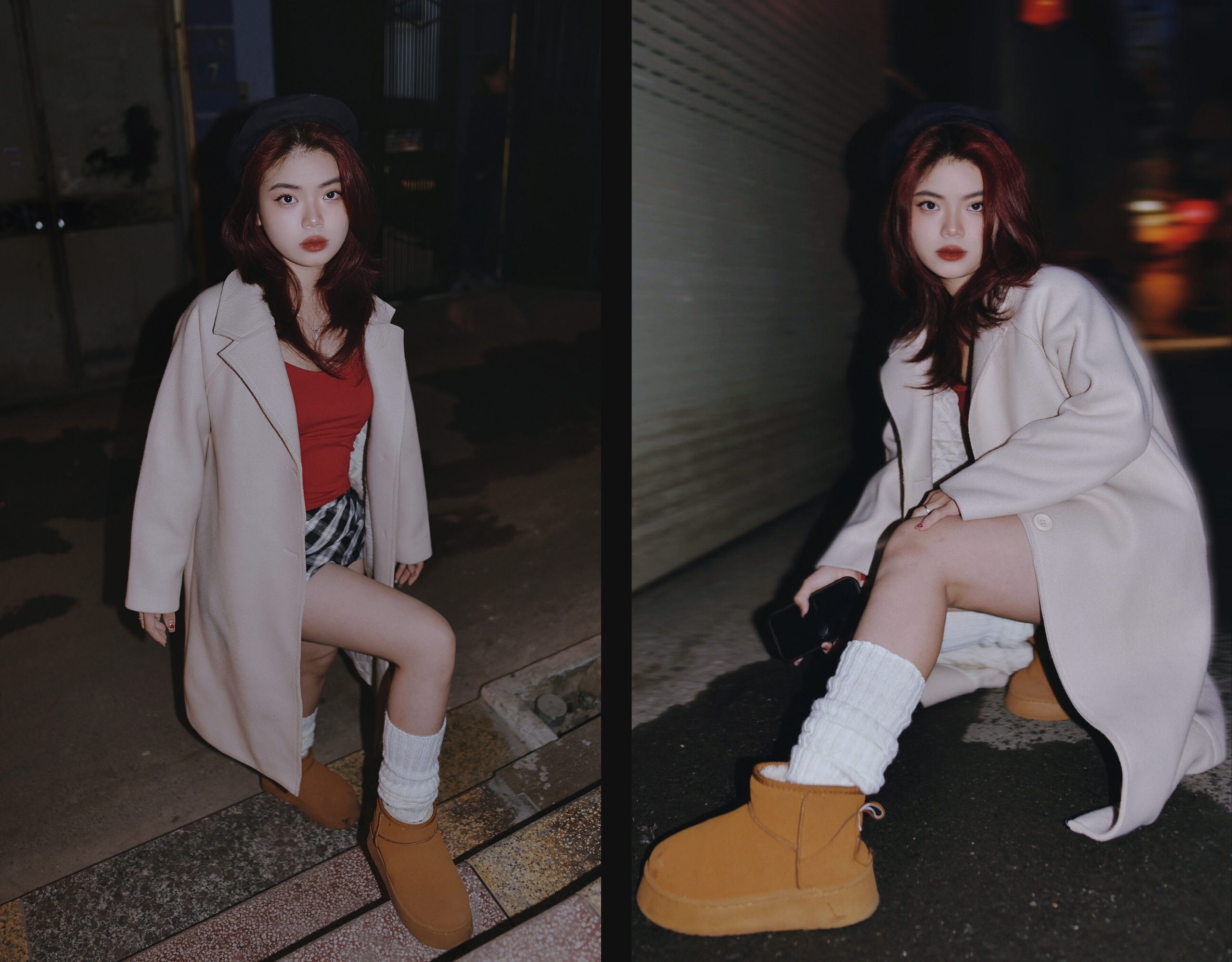 Street Style,  thoi trang duong pho,  ao phao,  thoi tiet ha noi,  thoi tiet hom nay,  lanh cuoi mua,  ao phao con sau anh 13