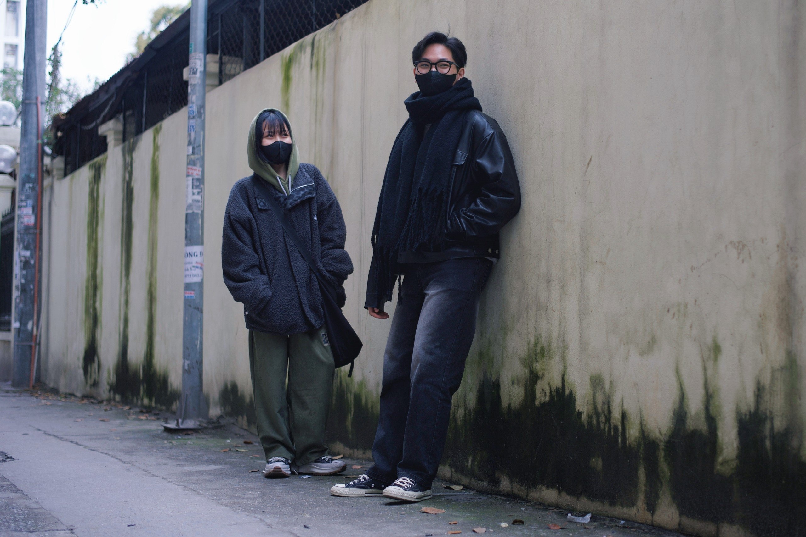 Street Style,  thoi trang duong pho,  ao phao,  thoi tiet ha noi,  thoi tiet hom nay,  lanh cuoi mua,  ao phao con sau anh 8