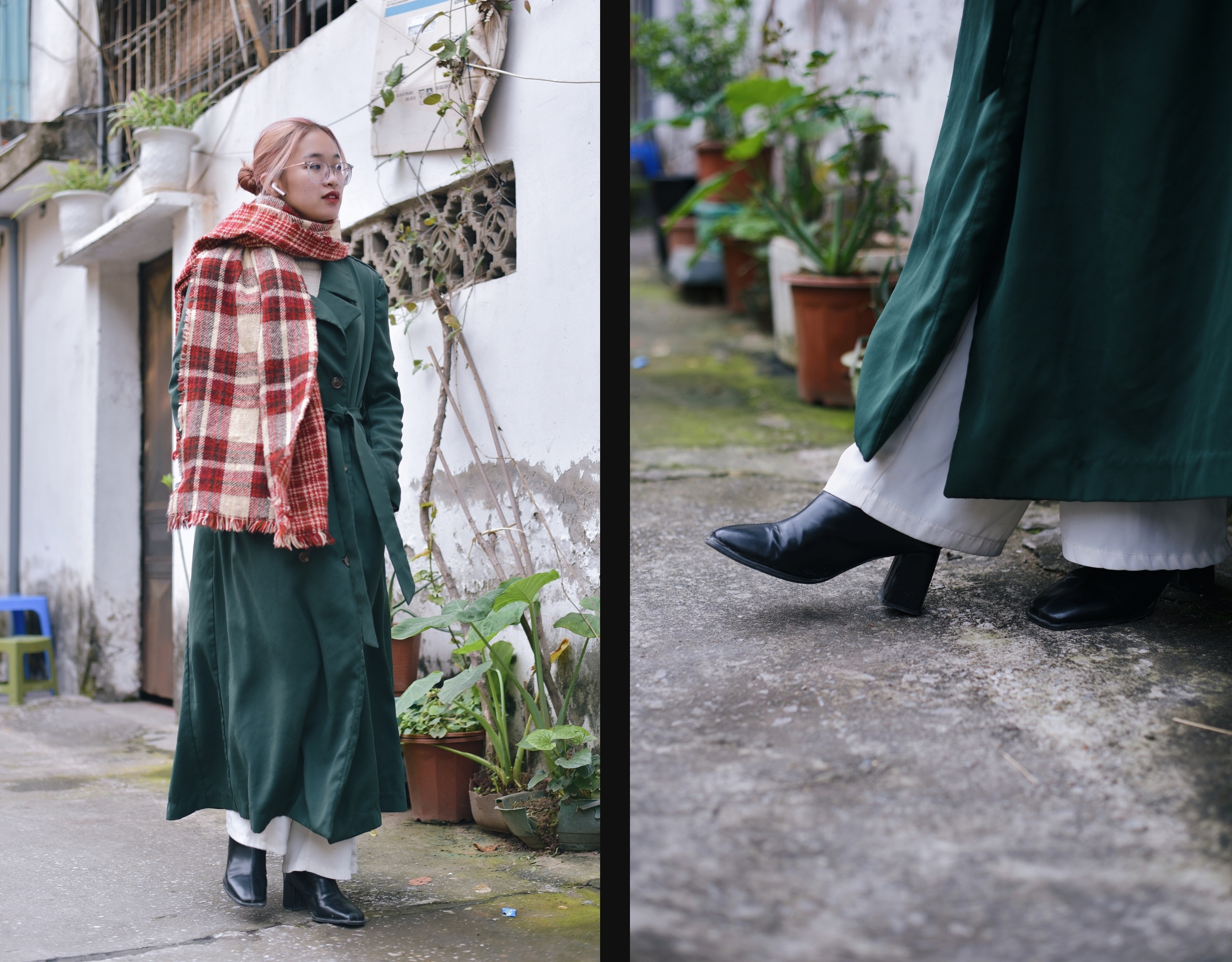 Street Style,  thoi trang duong pho,  ao phao,  thoi tiet ha noi,  thoi tiet hom nay,  lanh cuoi mua,  ao phao con sau anh 15