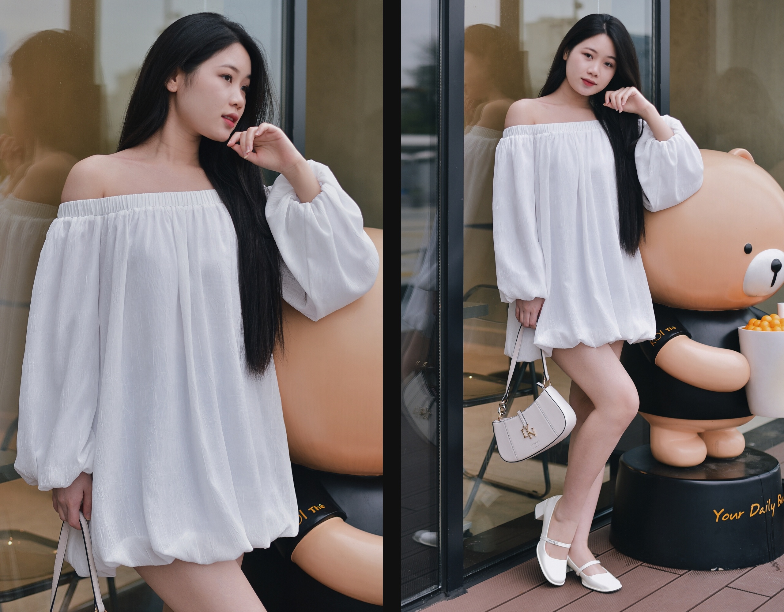 Diện váy ngắn, chẳng lo lắng