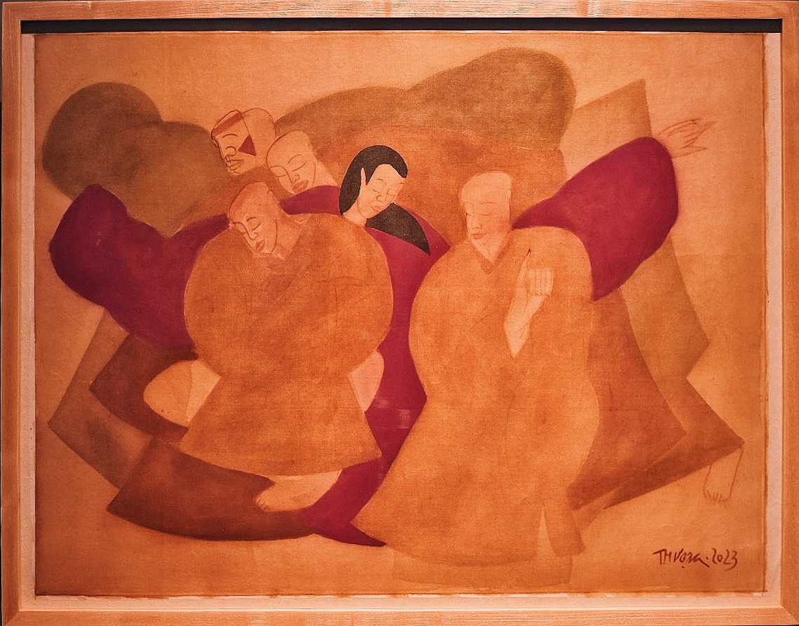 trien lam TP.HCM,  trien lam Ha Noi,  Nghe thuat thi dai, thoi gian thi chong qua,  trien lam nghe thuat, anh 2